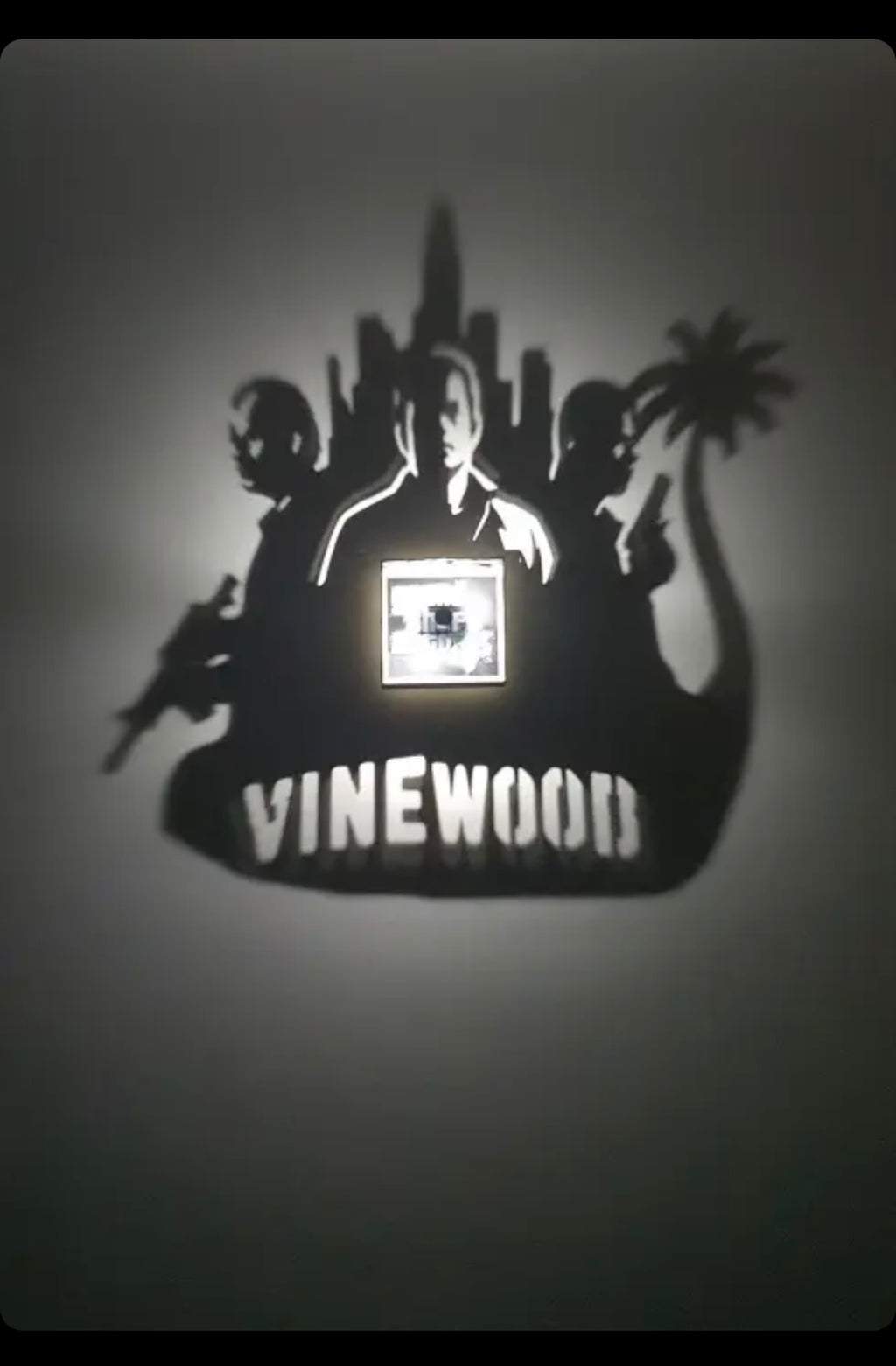 Lámpara de Pared GTA V – Gaming | Efecto Sombra LED